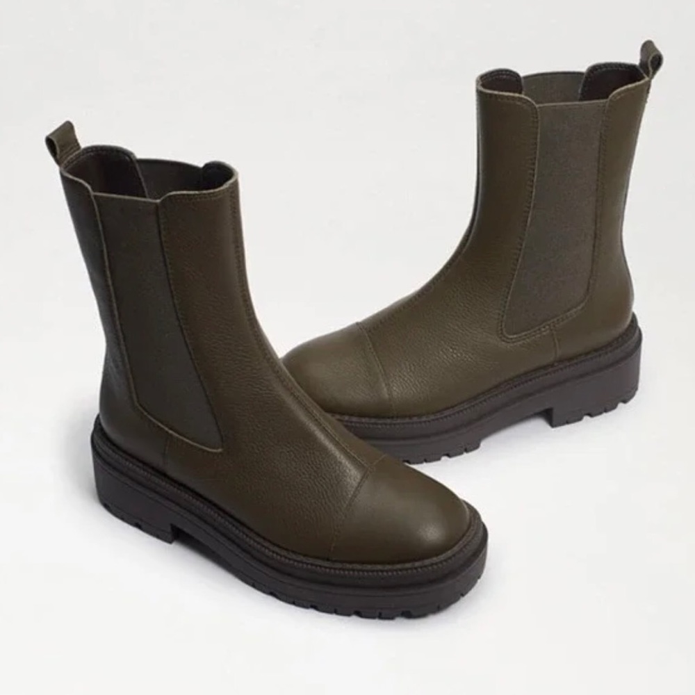 Wellington Lug Sole Chelsea Boot Sam Edelman - Picture 4 of 4